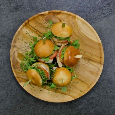 Coffret bouchées - Mini burgers au Poulet rôti